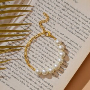 Pearl Chain Bracelet